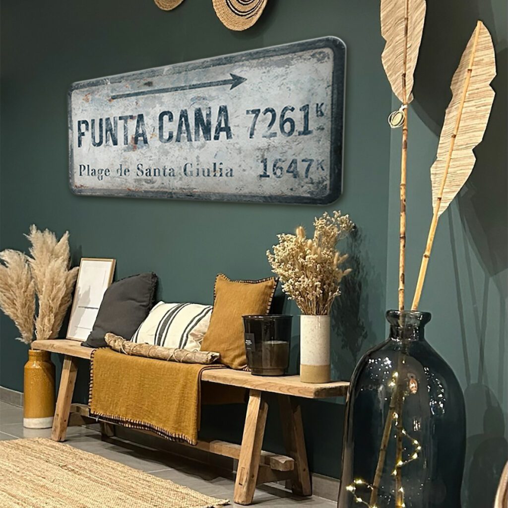 Panneau signalétique décoratif pesonnalisé